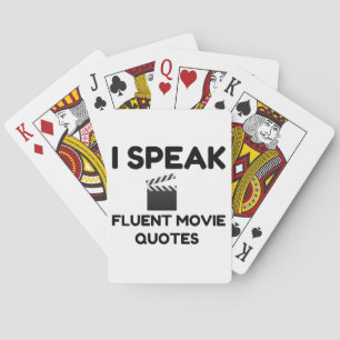 Baraja De Cartas Hablo citas fluidas de películas