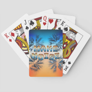 Baraja De Cartas Hacer ruido