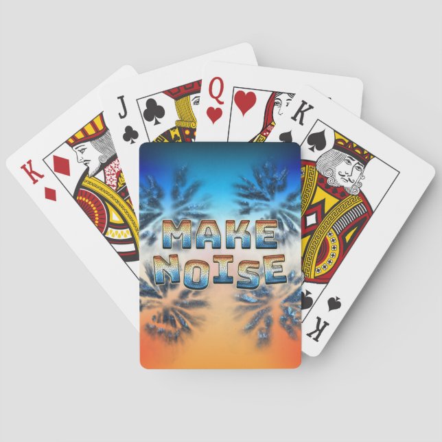 Baraja De Cartas Hacer ruido (Reverso)