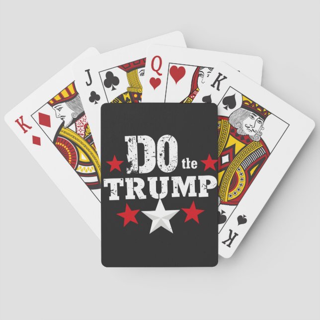 Baraja De Cartas Hacer Trump (Reverso)