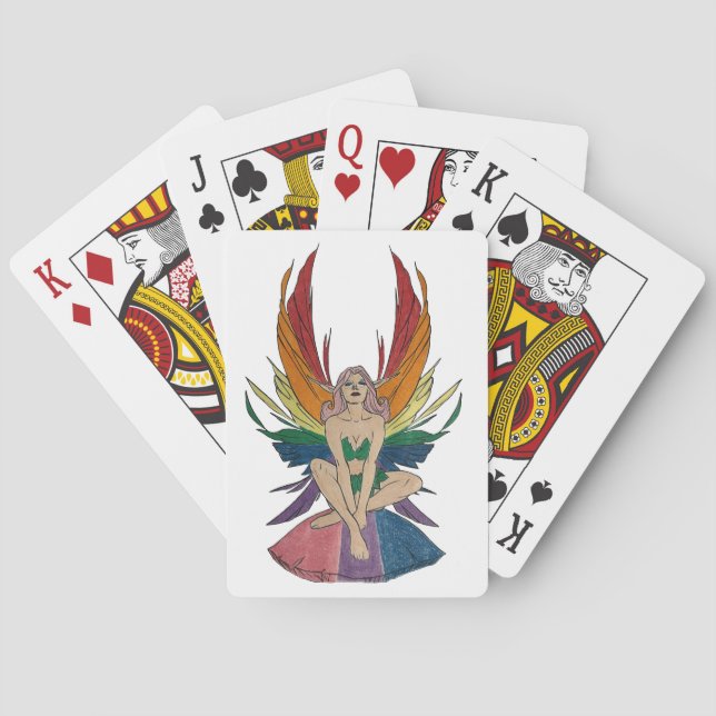 Baraja De Cartas Hada Bisexual (Reverso)
