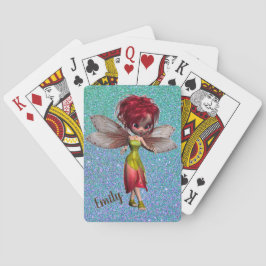 Baraja De Cartas Hada en Brillo