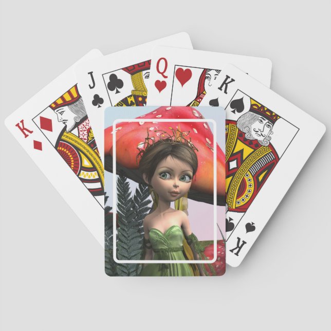 Baraja De Cartas Hada en el bosque (Reverso)
