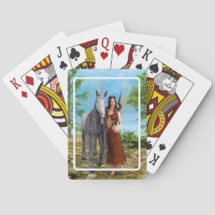Baraja De Cartas Hada y Unicornio