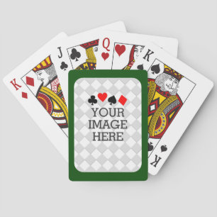 Baraja De Cartas Haga fácilmente sus los propios en un paso en