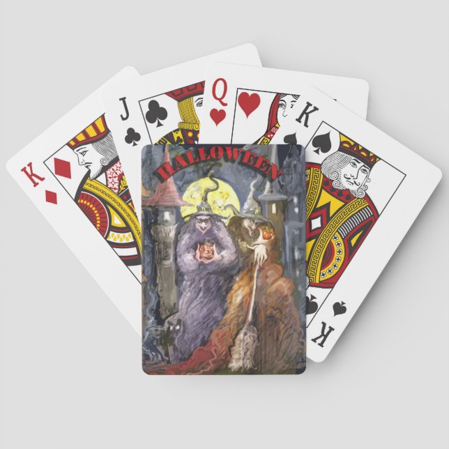 Baraja De Cartas  Halloween (Reverso)