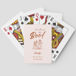 Baraja De Cartas Halloween Bridal Shower