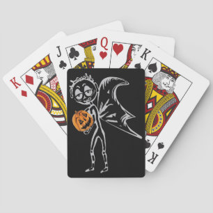 Baraja De Cartas Halloween Calabaza