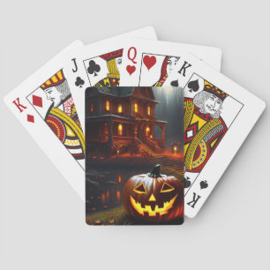 Baraja De Cartas Halloween/Calabaza/Caída