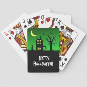 Baraja De Cartas Halloween de la casa embrujada