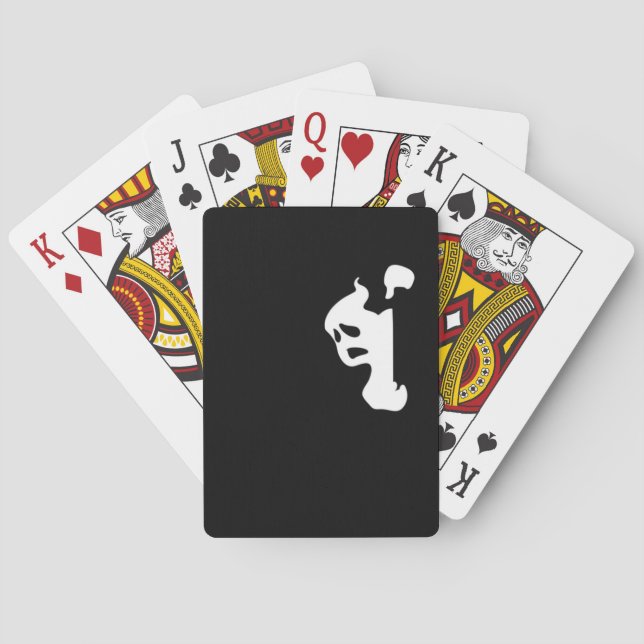 Baraja De Cartas Halloween de la Eslora Esencial Peekaboo (Reverso)
