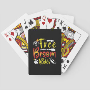 Baraja De Cartas Halloween Free Broom Rides Birthday