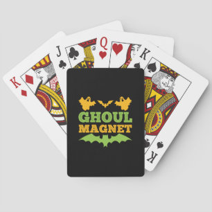 Baraja De Cartas Halloween Ghoul Magnet Cumpleaños
