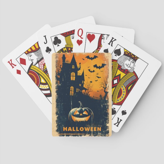 Baraja De Cartas Halloween Graphic Limited Edition Artwork (Reverso)