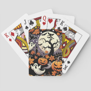 Baraja De Cartas Halloween/otoño/otoño