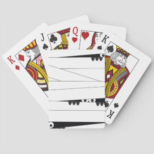 Baraja De Cartas Halloween Peeking Mummy