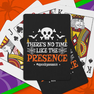 Baraja De Cartas Halloween Spirit Skull Crossbone Funny Halloween