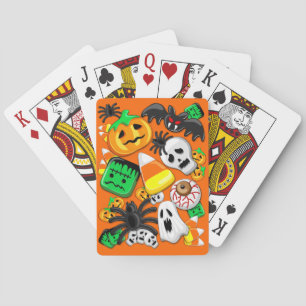 Baraja De Cartas Halloween Spooky Candies Fiesta