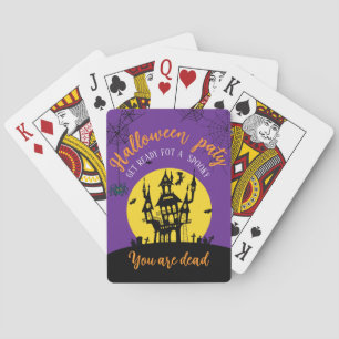 Baraja De Cartas Halloween 🦇 Tarjetas de juego