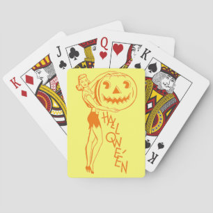 Baraja De Cartas Halloween vintage