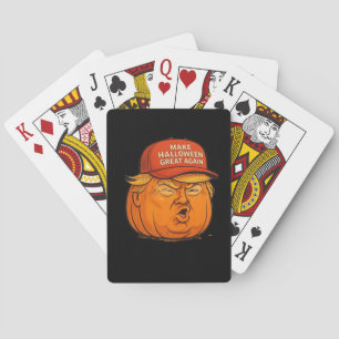 Baraja De Cartas Halloween vuelva a ser grande - Divertido eslogan