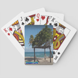 Baraja De Cartas Hamaca en la playa