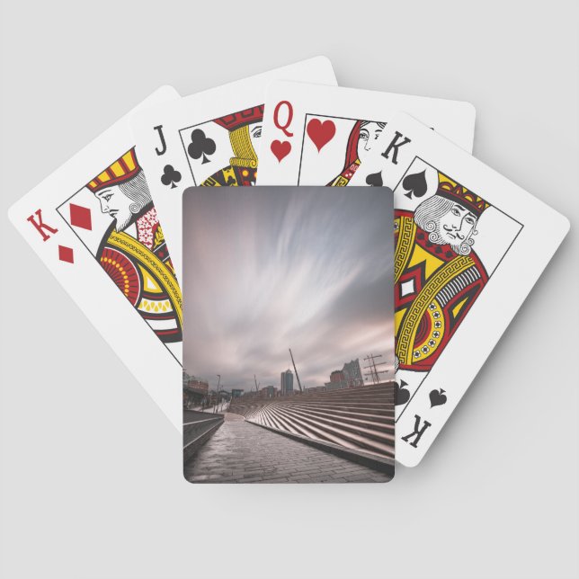 Baraja De Cartas Hamburgo Alemania (Reverso)