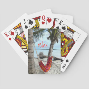 Baraja De Cartas Hammock on Caribbean Beach