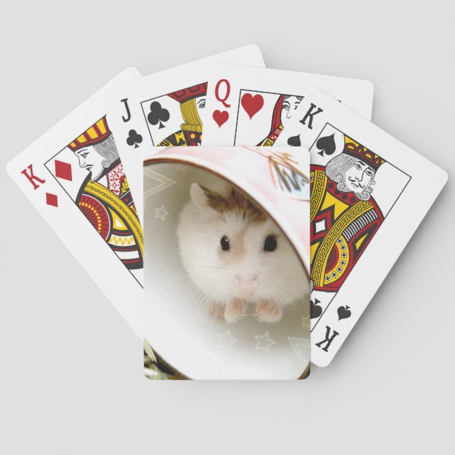 Baraja De Cartas Hammyville - Cute Hamster (Reverso)