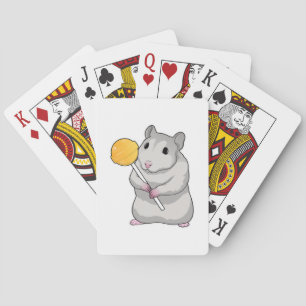 Baraja De Cartas Hamster Lollipop