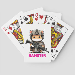 Baraja De Cartas Hámster táctico