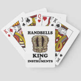 Baraja De Cartas Handbell King de instrumentos