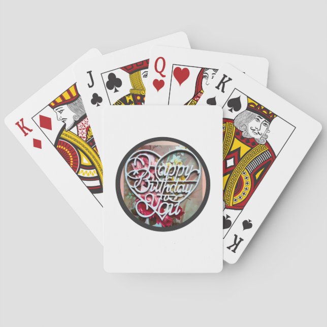 Baraja De Cartas Happy Birthday to You Classic Playing Cards (Reverso)