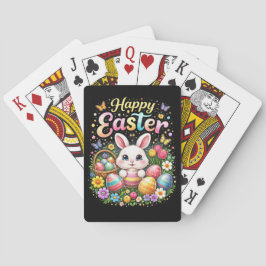 Baraja De Cartas Happy Easter Little Bunny