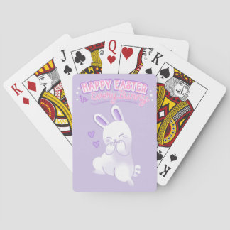 Baraja De Cartas Happy Easter to Every Bunny