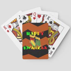 BARAJA DE CARTAS HAPPY KWANZAA