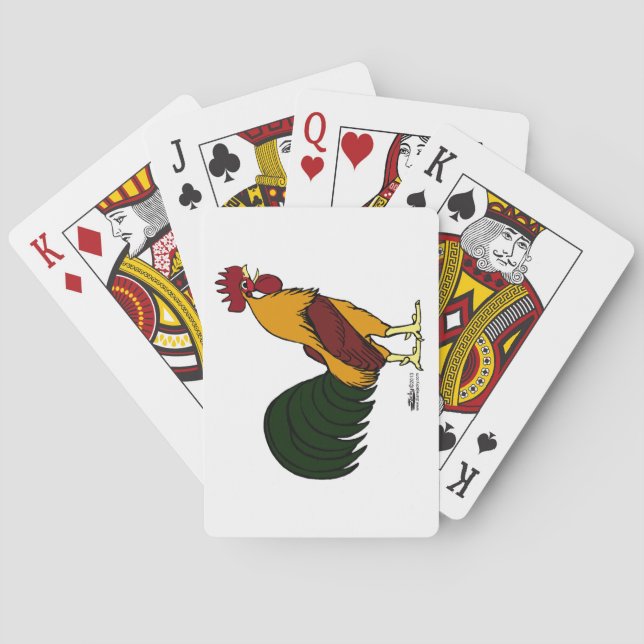 Baraja De Cartas Happy Rooster (Reverso)