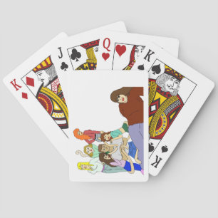 Baraja De Cartas Harén de cola 