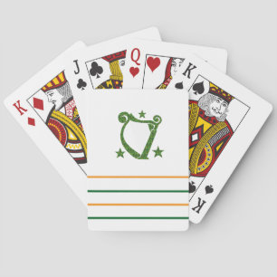 Baraja De Cartas Harp irlandés