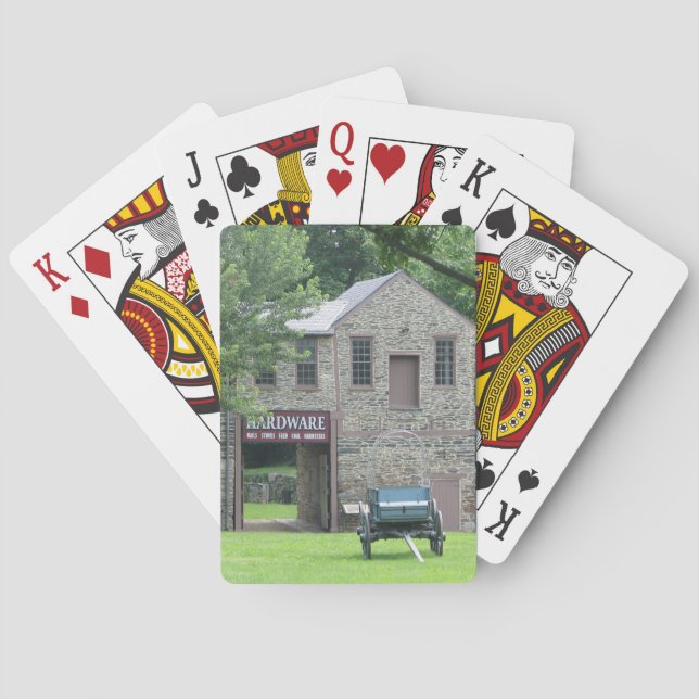 Baraja De Cartas Harpers Ferry West Virginia (Reverso)