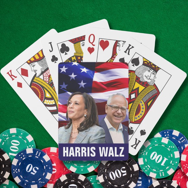 Baraja De Cartas Harris Waltz 2024 - Kamala Harris Tim Waltz (Subido por el creador)