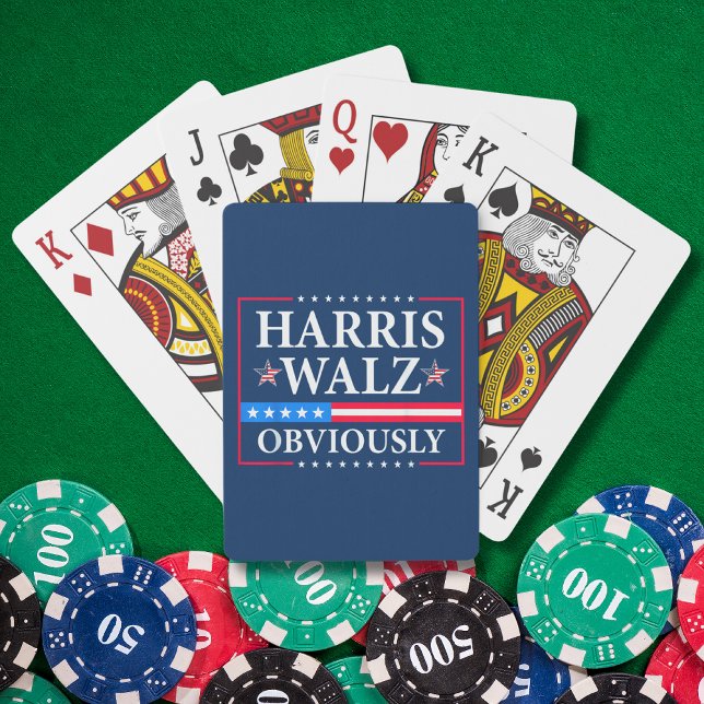 Baraja De Cartas Harris Walz 2024 Obviamente (Subido por el creador)