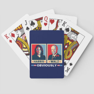 Baraja De Cartas Harris Walz 2024 Obviamente