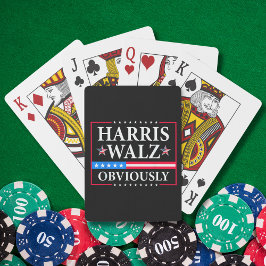 Baraja De Cartas Harris Walz 2024 Obviamente | Tim Walz