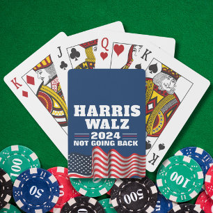 Baraja De Cartas Harris Walz 2024   Vote Demócrata