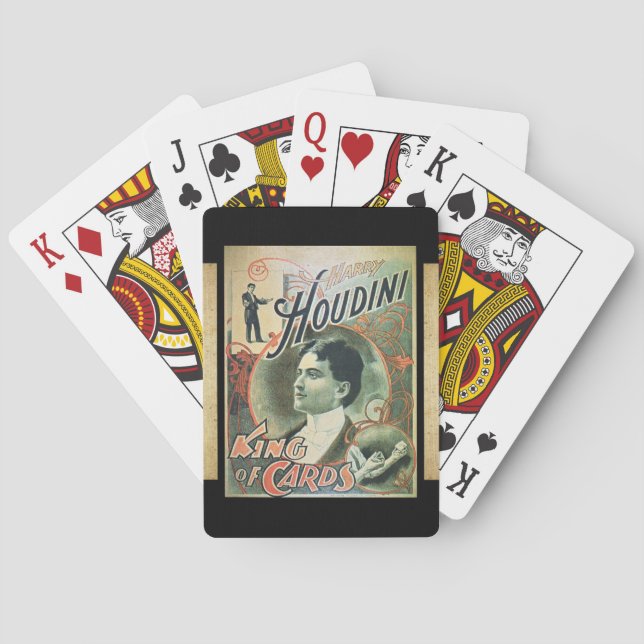 Baraja De Cartas Harry Houdini (Reverso)