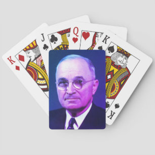 Baraja De Cartas Harry S. Truman, presidente estadounidense y demóc