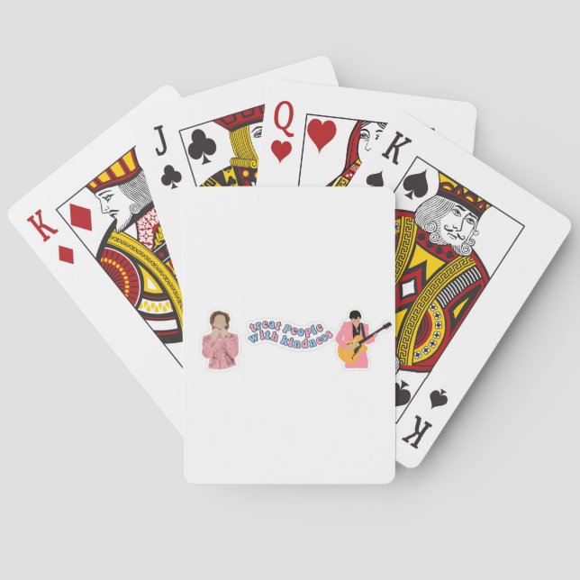 Baraja De Cartas Harry Styles poker kaarten (Reverso)