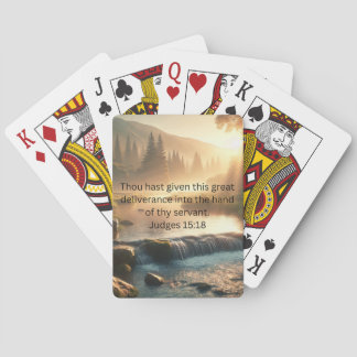 Baraja De Cartas Has Dado Tarjetas De Juego De Entrega