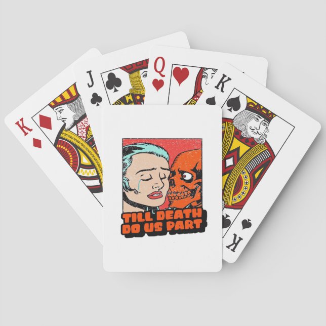 Baraja De Cartas Hasta la muerte, si somos clásicos (Reverso)